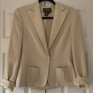 Ralph Lauren 100% Silk Blazer